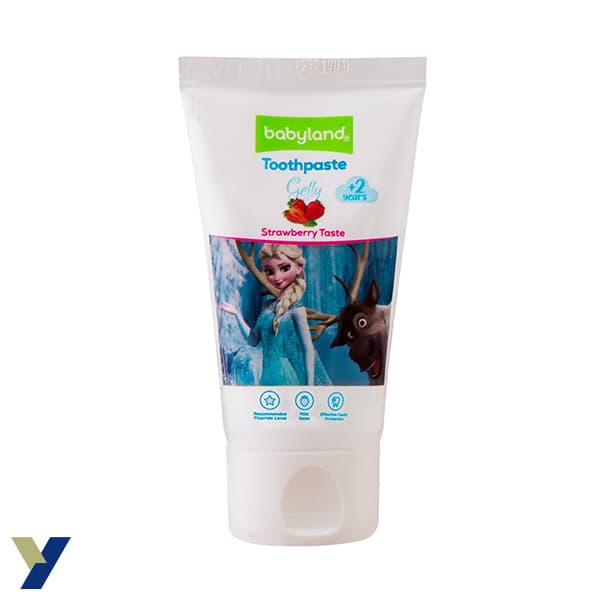 خمیردندان کودک بیبی لند مدل STRAWBERRY TASTE با عصاره توت فرنگی حجم 60 گرم