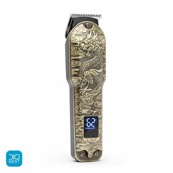 ماشین اصلاح سر و صورت شارژی مدل GX220D بدنه فلزی