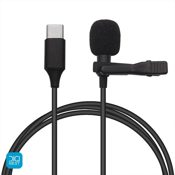 میکروفون یقه ای لاوالیر مدل GL-121 با پورت Type-C