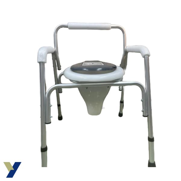 توالت فرنگی ثابت مبله آلومینیومی مکث طب کد 500300