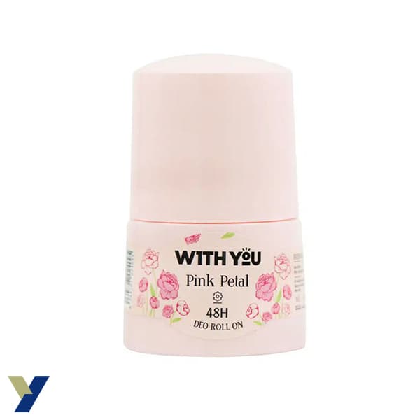 دئودورانت ضد تعریق ویت یو مدل PINK PETAL حجم 50 ML