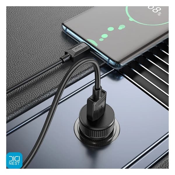 شارژر فندکی 18 وات هوکو hoco مدل Z49A QC3.0 — تصویر ۳