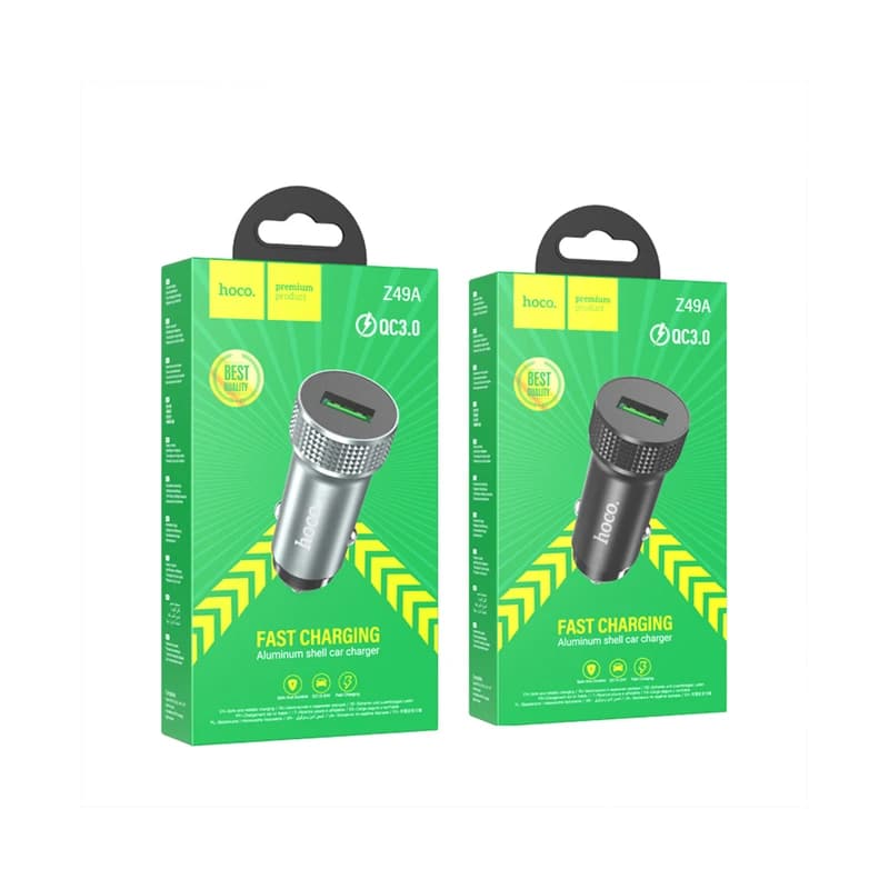 شارژر فندکی 18 وات هوکو hoco مدل Z49A QC3.0 — تصویر ۵