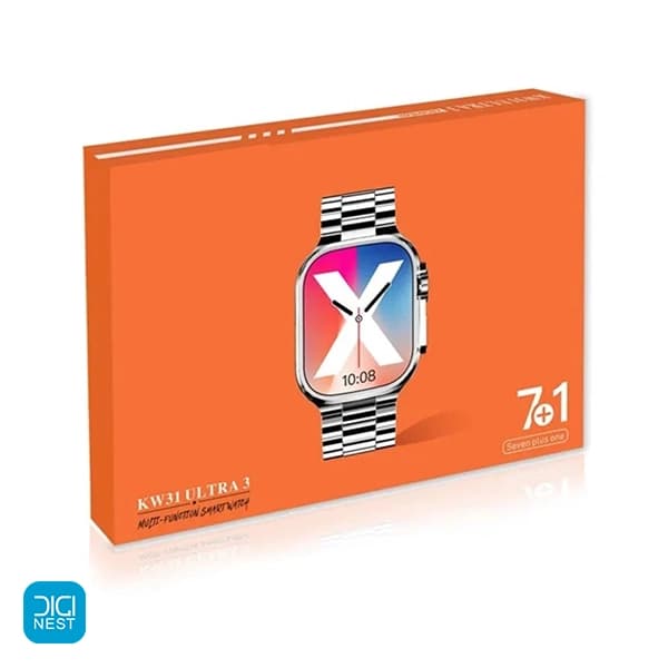 ساعت هوشمند کیکی ویر مدل KW31 ULTRA3 با 7 بند — تصویر ۳