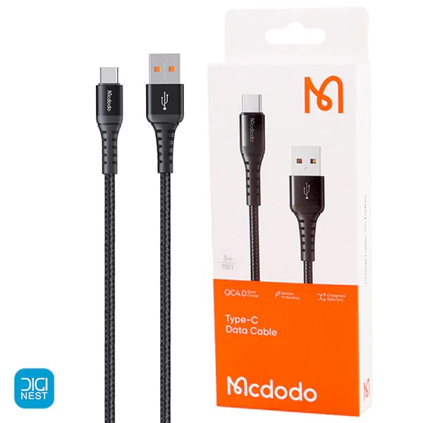 کابل شارژ و دیتا تایپ سی مکدودو مدل CA-2273 طول 3 متر — تصویر ۲