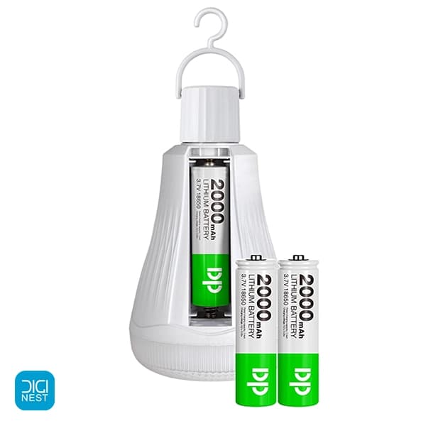 لامپ LED شارژی آویزدار 9 وات دی پی مدل DP-7817 — تصویر ۲