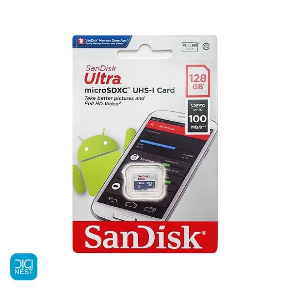 کارت حافظه 128 گیگ سن دیسک microSDXC مدل Ultra — تصویر ۴
