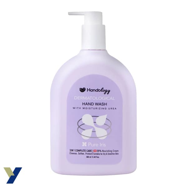 مایع دستشویی کرمی هندولوژی مدل PURE IRIS حجم 500ML