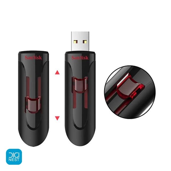 فلش مموری 64 گیگ USB 3.0 سن دیسک مدل SanDisk CZ600 — تصویر ۵
