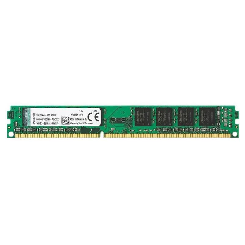 رم DDR3 کینگستون ظرفیت 4 گیگابایت مدل KVR فرکانس 1600 مگاهرتز CL11