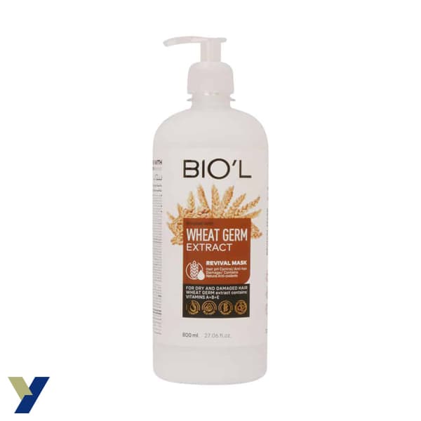 ماسک مو بیول حاوی عصاره جوانه گندم مدل WHEAT GERM EXTRACT حجم 800ML — تصویر ۲