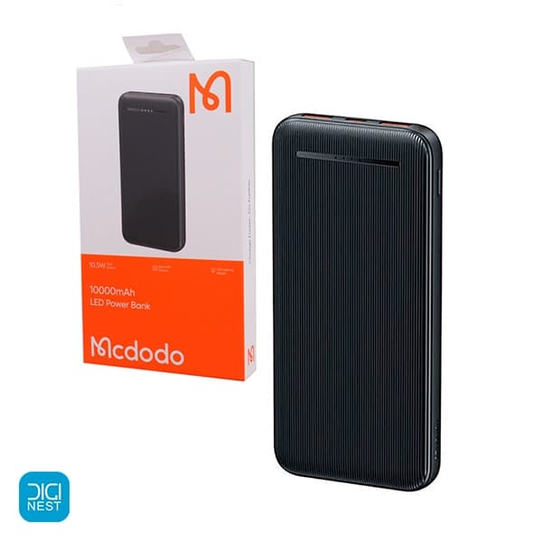 پاور بانک مک دودو MC-463 10W ظرفیت 10000 میلی آمپر ساعت