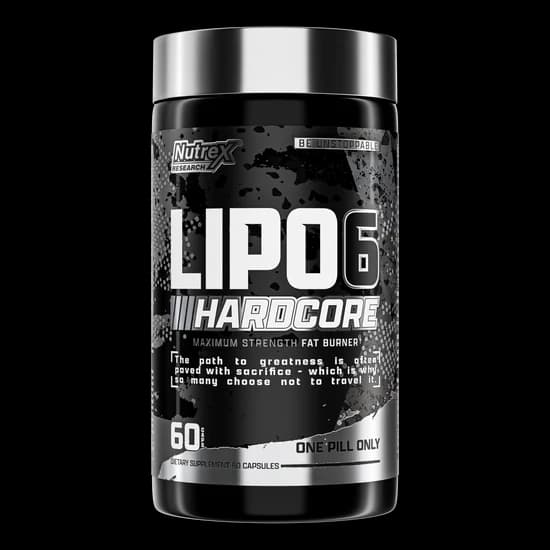 چربی سوز لیپو سیکس هاردکور ناترکس Nutrex Lipo6 Hardcore