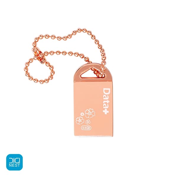 فلش مموری 64 گیگابایت USB 2 دیتا پلاس مدل Gift Rose Gold