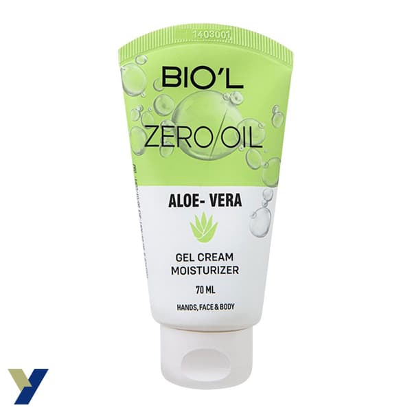 ژل کرم تیوپی بیول مدل زیرو اویل هایدرو بوست آلوئه ورا حجم 70ML