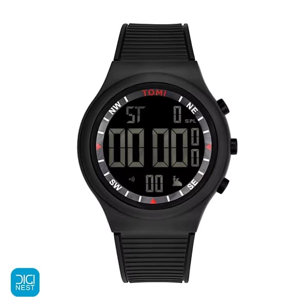 ساعت مچی دیجیتال تامی مدل TOMI TM-3003G با نور شب — تصویر ۲