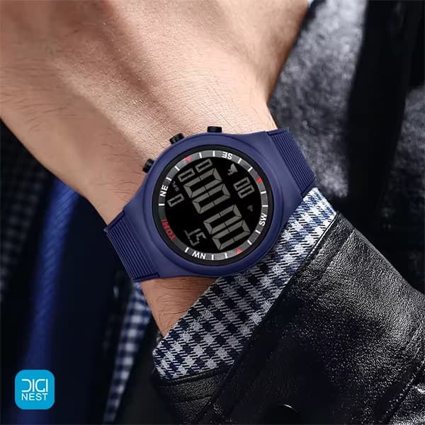 ساعت مچی دیجیتال تامی مدل TOMI TM-3003G با نور شب — تصویر ۸
