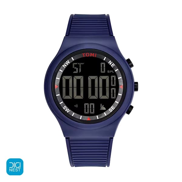 ساعت مچی دیجیتال تامی مدل TOMI TM-3003G با نور شب — تصویر ۳