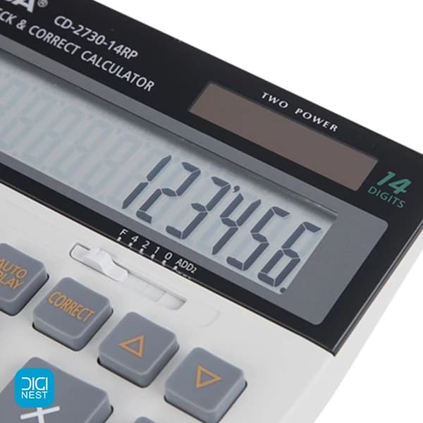 ماشین حساب کاتیگا مدل CD-2730-14RP — تصویر ۷