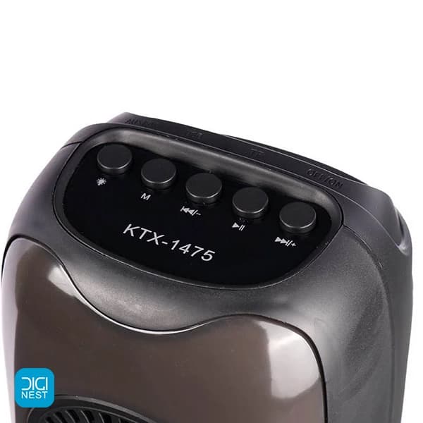 اسپیکر بلوتوثی شارژی قابل حمل مدل KTX-1475 — تصویر ۵
