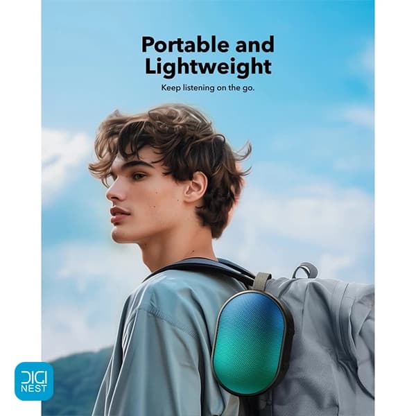 اسپیکر بلوتوثی قابل حمل انکر مدل Anker Pyro Mini — تصویر ۸