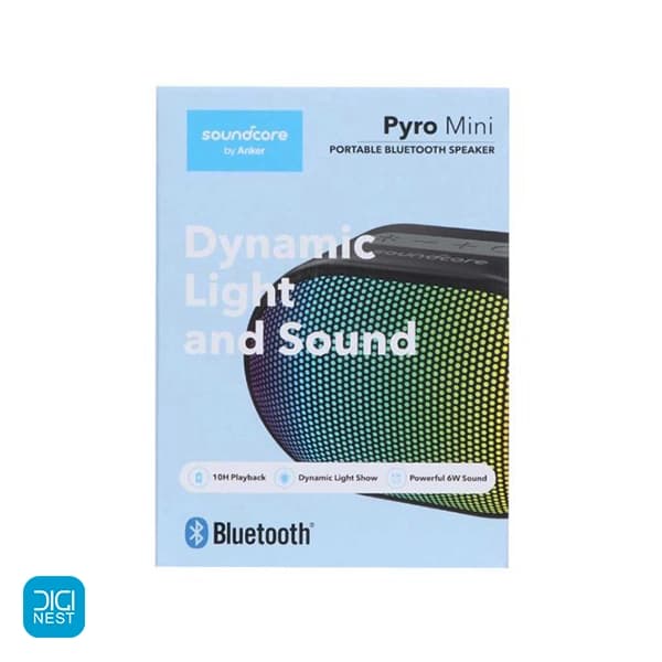 اسپیکر بلوتوثی قابل حمل انکر مدل Anker Pyro Mini — تصویر ۳