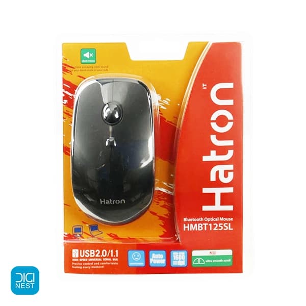 ماوس بی سیم سایلنت هترون مدل HMBT125SL — تصویر ۳