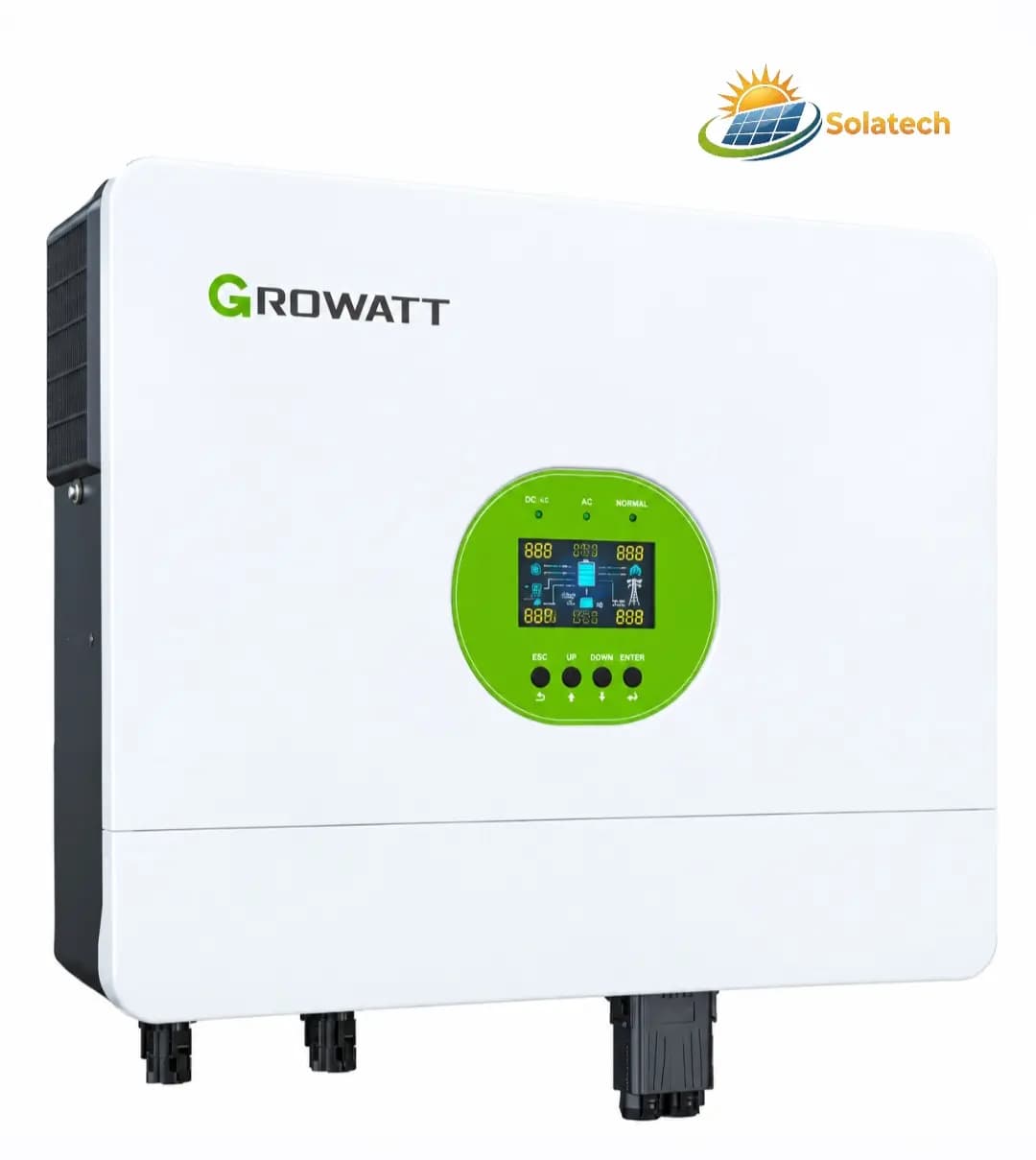 اینورتر هیبریدی خورشیدی 6 کیلووات تک فاز گرووات GROWATT مدل SPF 6000 ES-H