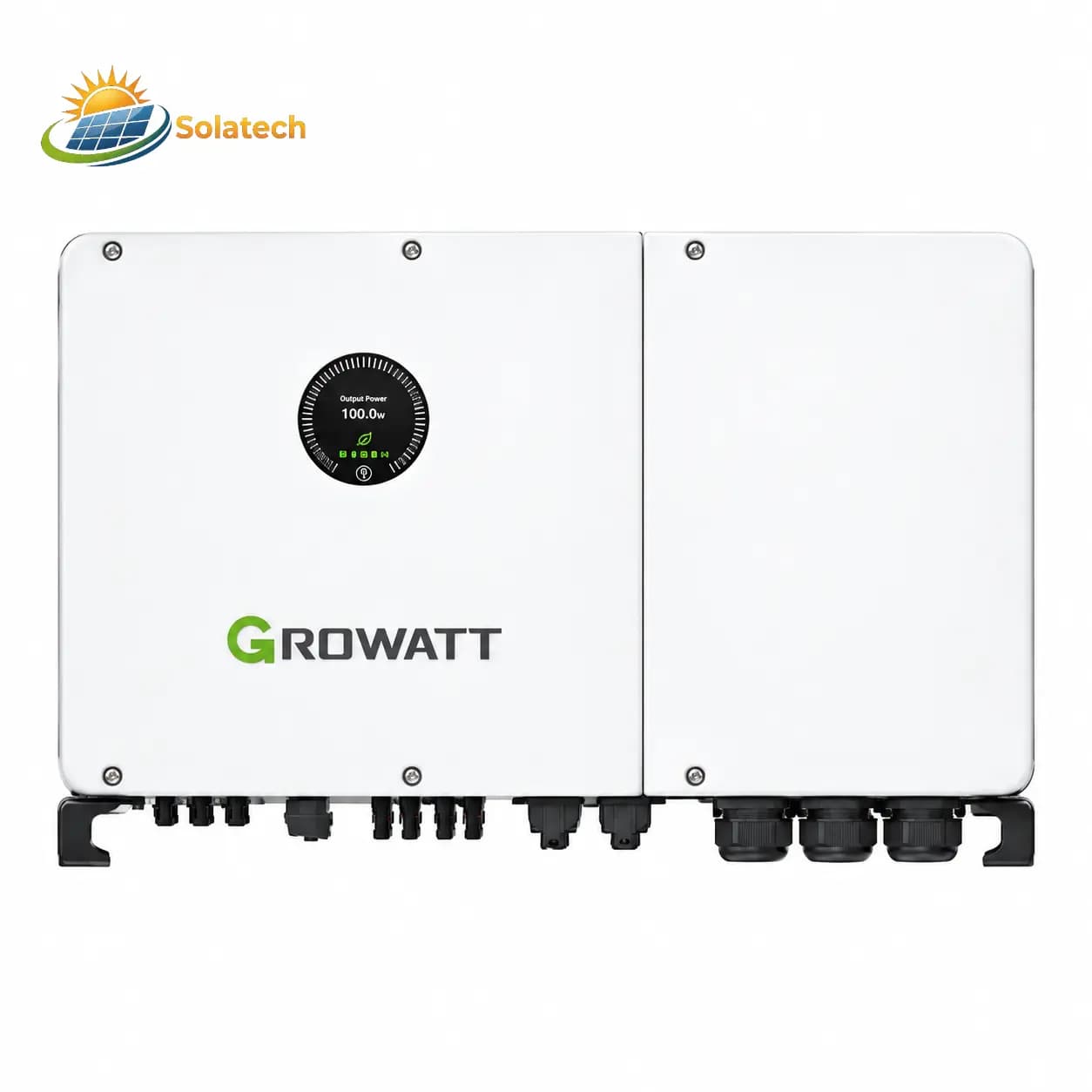 اینورتر هیبریدی خورشیدی 50 کیلووات 3 فاز HV گرووات GROWATT مدل WIT 50K-XHU