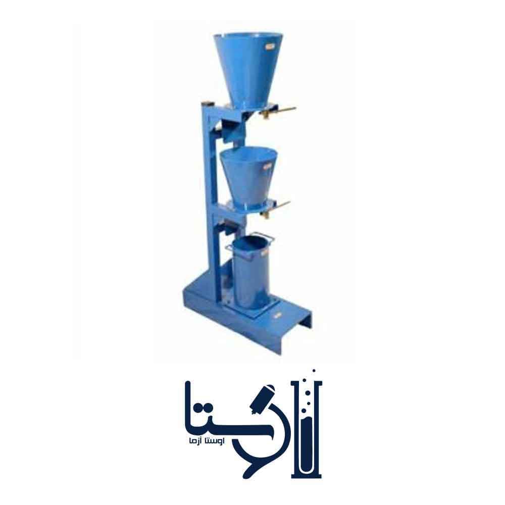 دستگاه تعیین ضریب تراکم بتن