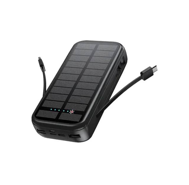 پاوربانک خورشیدی گرین لاین SOLAR 2 ظرفیت 20000 میلی آمپر مدل KBK — تصویر ۳