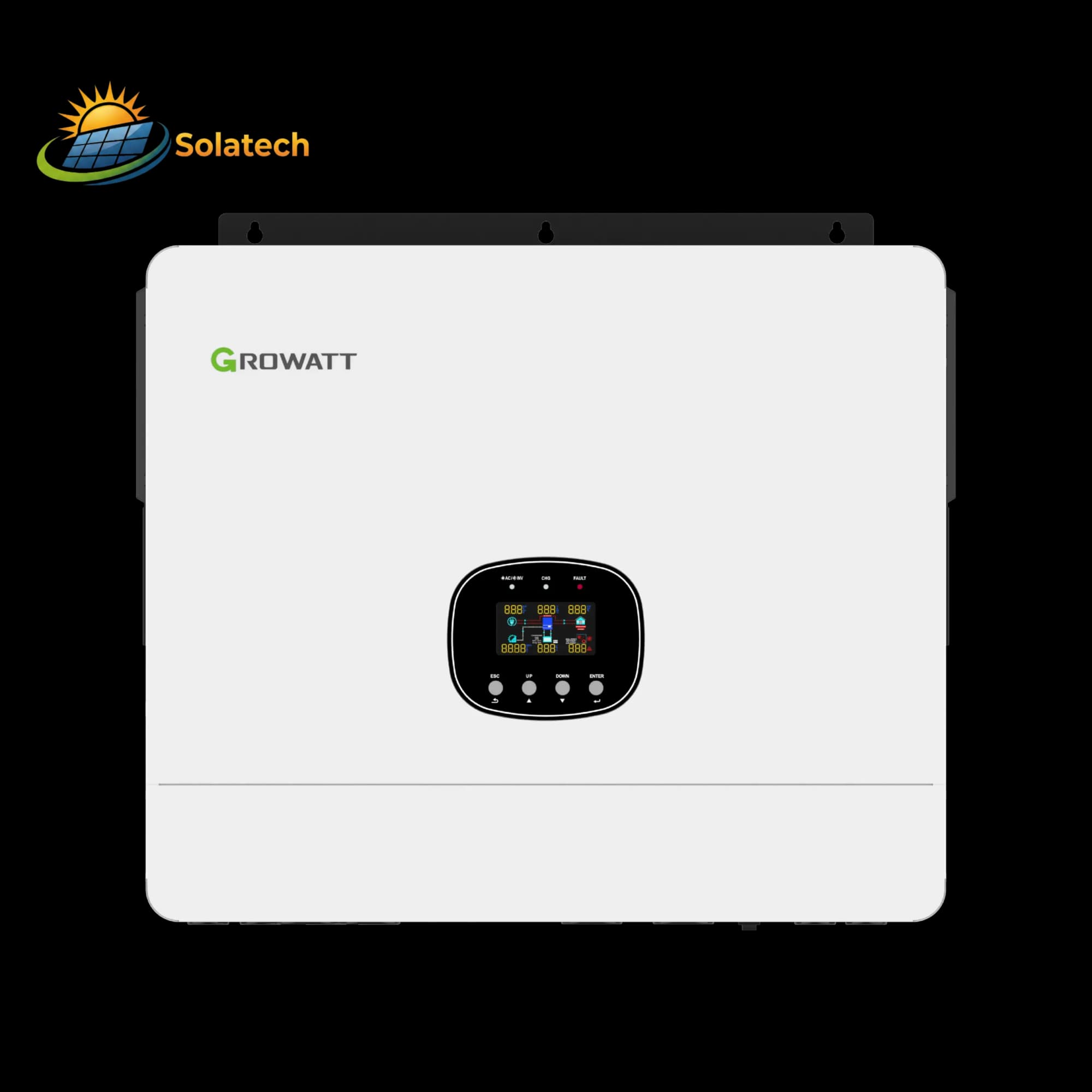 اینورتر هیبرید 12KW گرووات مدل SPE 12000 ES تک فاز ا Growatt SPE 12000