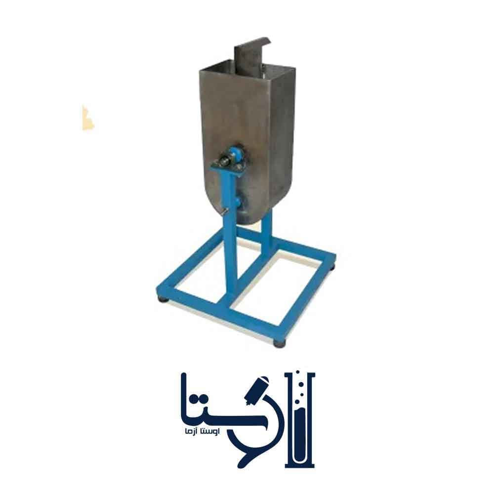 جعبه U شکل برای تعیین کارپذیری بتن خود تراکم
