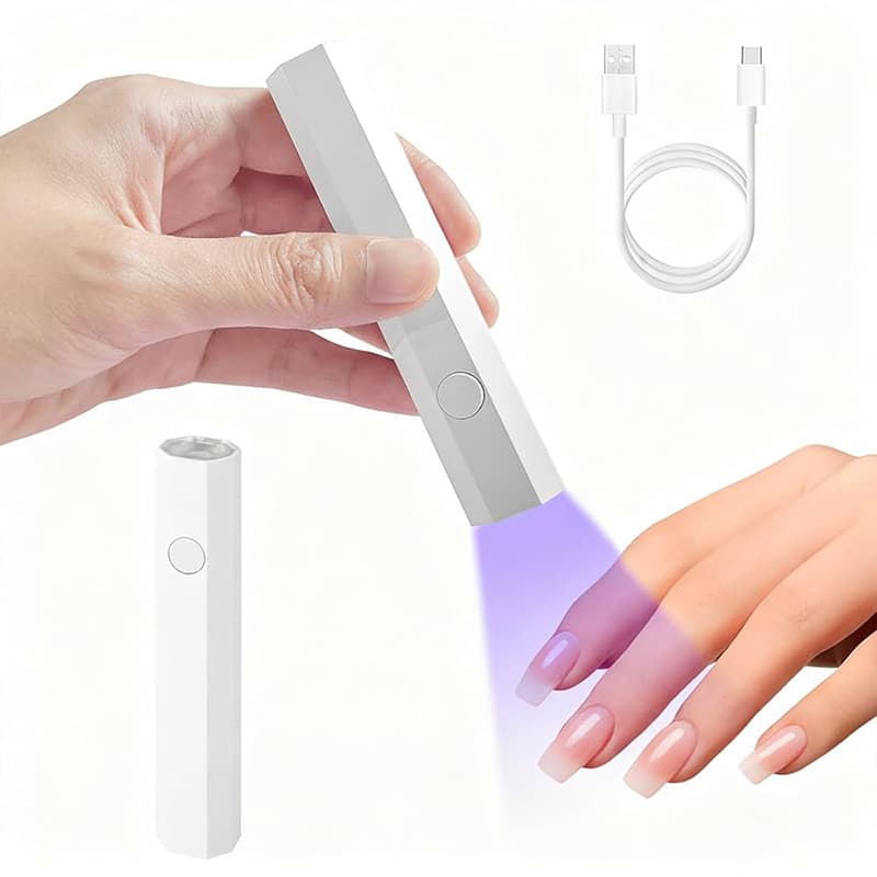 لاک خشک کن فوری مدل UV دار قابل حمل کد N618 — تصویر ۲