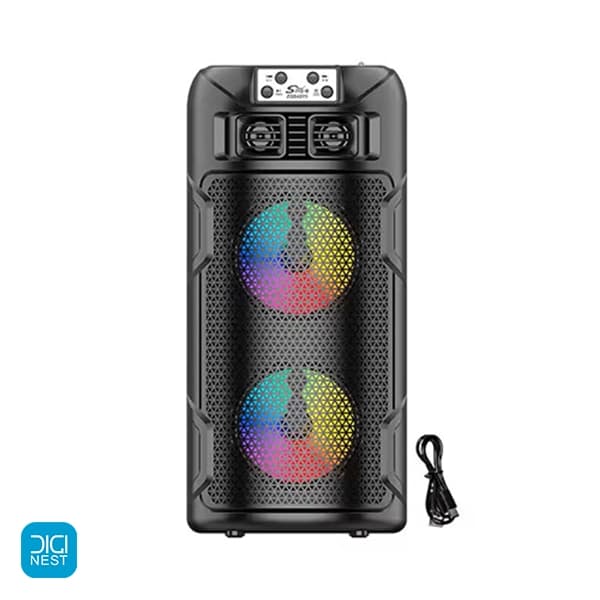 اسپیکر بلوتوثی قابل حمل مدل ZQS-4275 با پنل خورشیدی