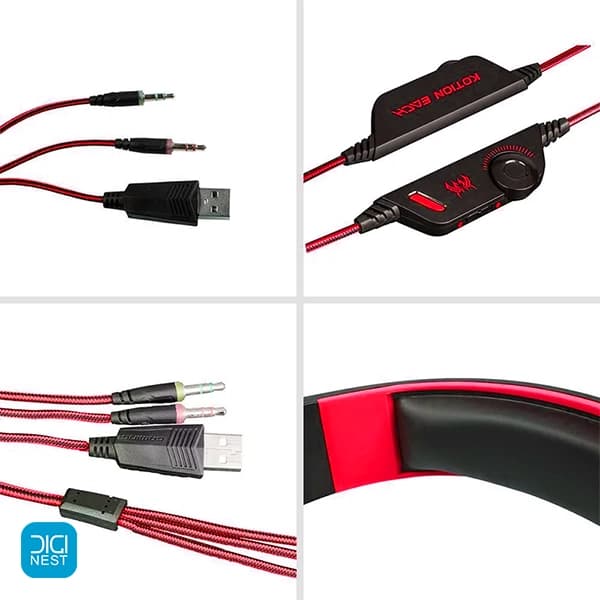 هدست مخصوص بازی(گیمینگ) کوشن ایچ مدل G4000 — تصویر ۶