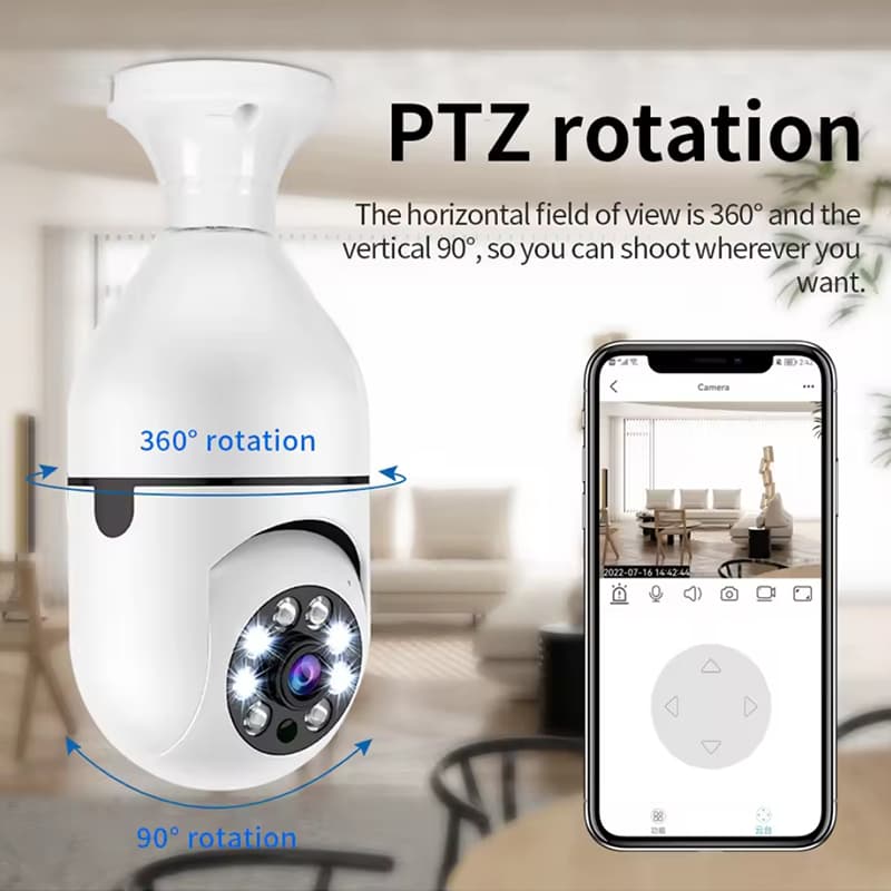 دوربین امنیتی 360 درجه پانوراما مدل Infrared — تصویر ۱۲
