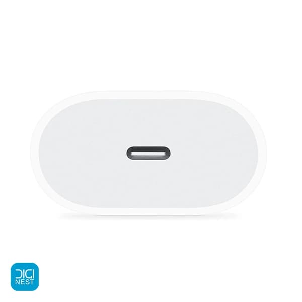 شارژر دیواری 20 وات دو پین اپل پارت نامبر ZM/A با گارانتی 18 ماهه شرکتی — تصویر ۷