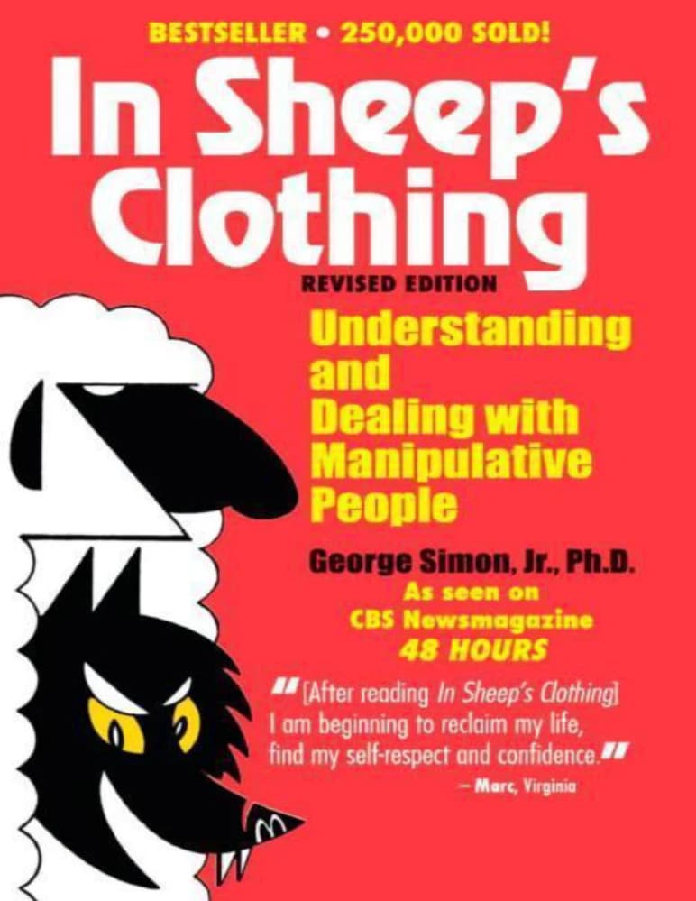 کتاب In Sheep’s Clothing: Understanding and Dealing with Manipulative People (در لباس میش: شناخت و برخورد با افراد فریب‌کار) نسخه انگلیسی PDF | جورج کی. سایمون