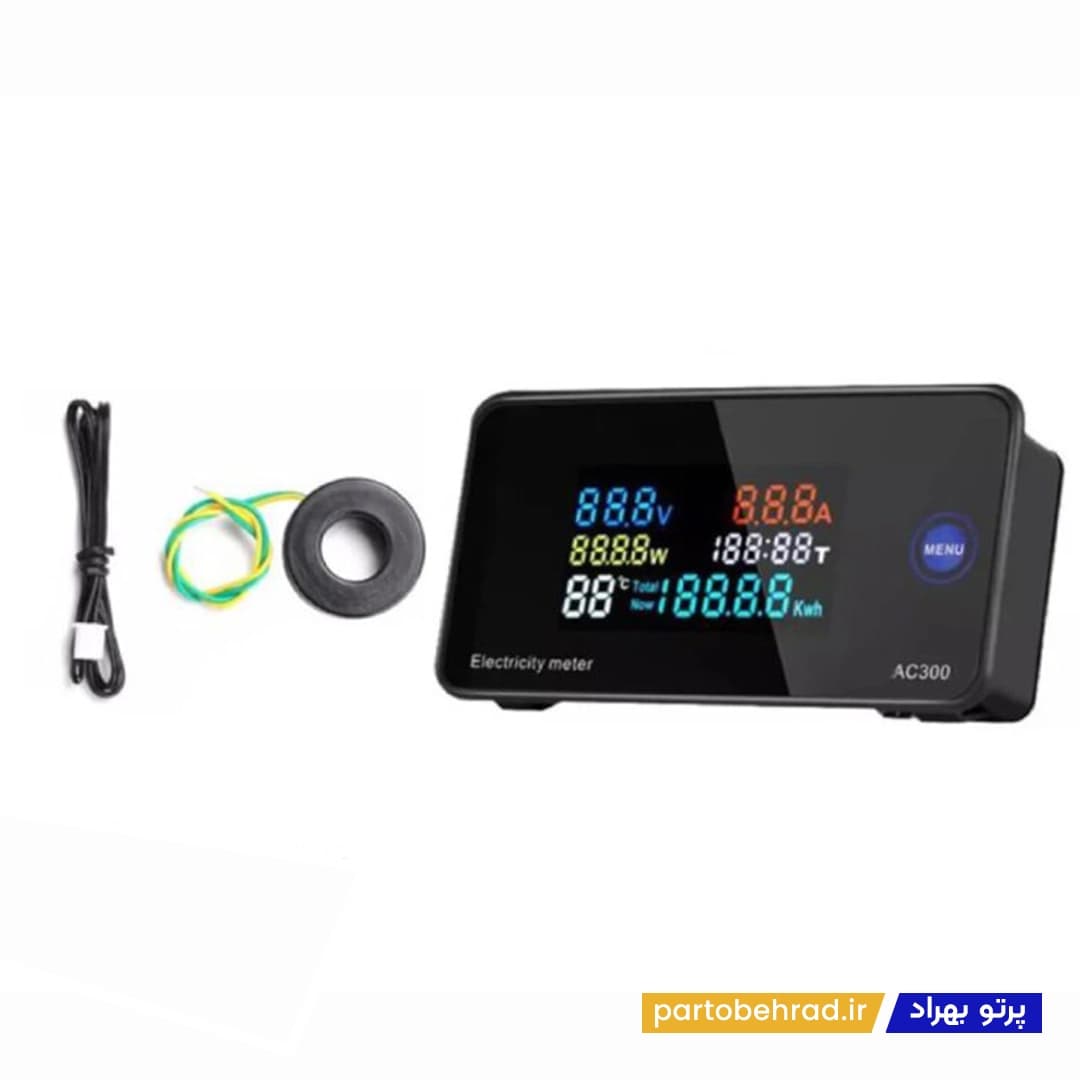 پاورمتر تک فاز رنگی JBH – AC