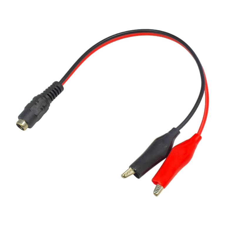 کابل تبدیل انبر سوسماری به مادگی آداپتور DC