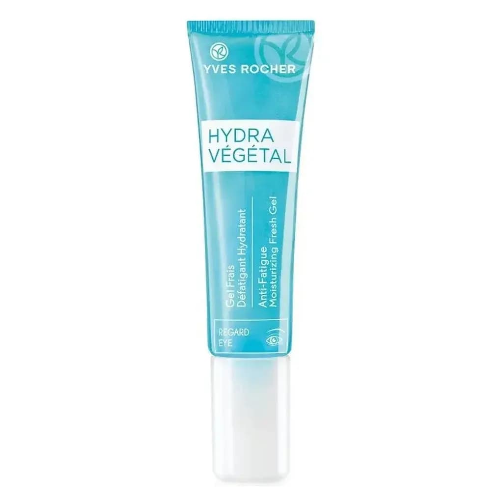 ژل دور چشم آبرسان و ضد خستگی ایوروشه مدل Hydra Végétal حجم ۱۵ میلی‌لیتر