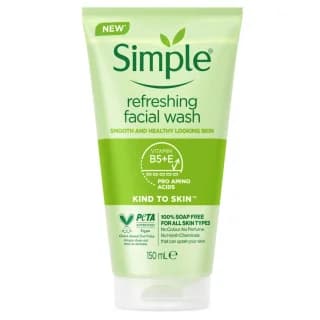 ژل شستشوی صورت سیمپل Simple مدل Refreshing – مناسب پوست حساس و روزانه