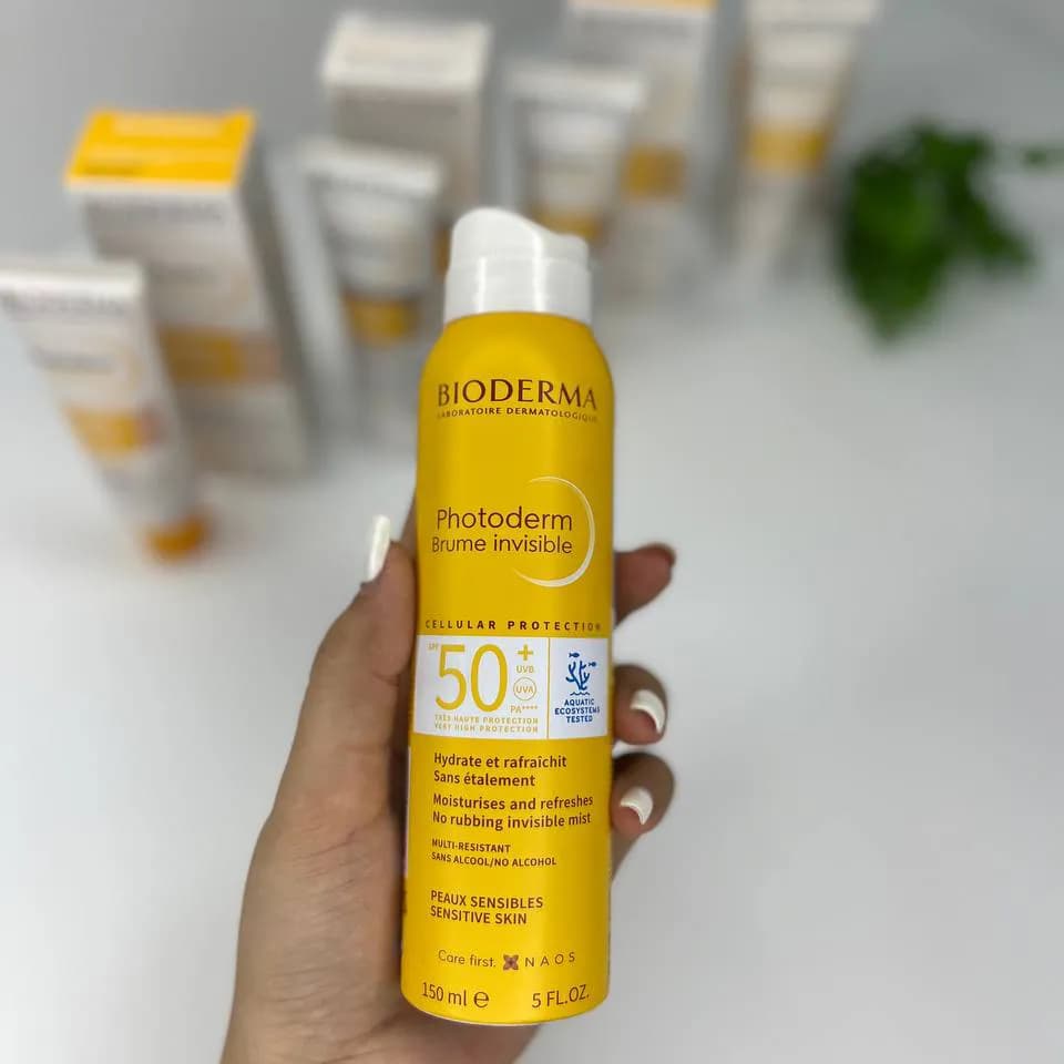 اسپری ضد آفتاب بایودرما SPF50 بی‌رنگ فتودرم