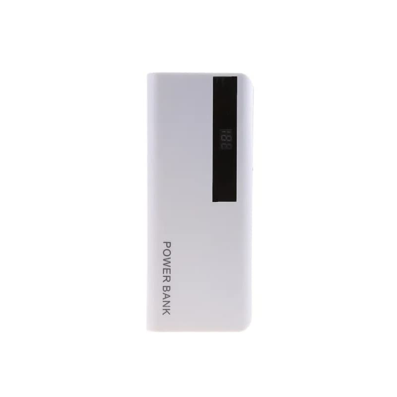 کیس پاوربانک 13000mAh دو خروجی USB به همراه نمایشگر و برد 5 باتری