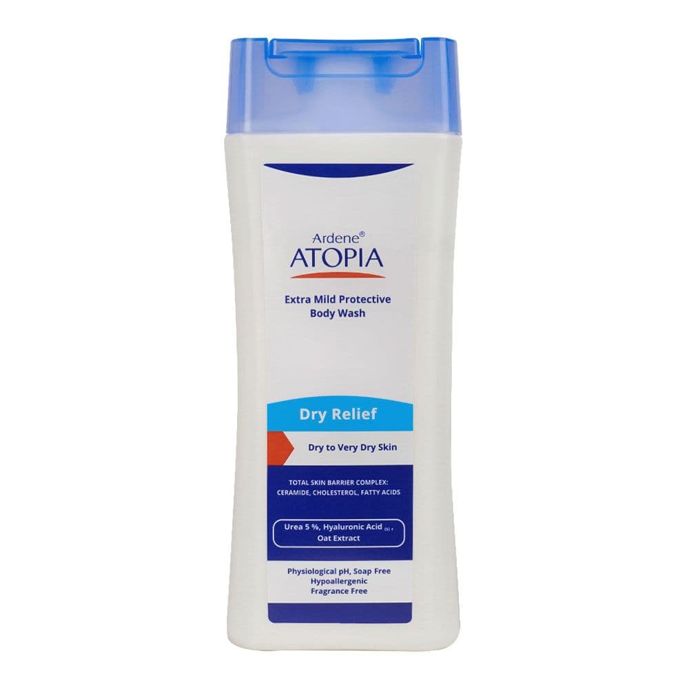 لوسیون شوینده بدن اوره 5% اتوپیا مدل Dry Relief آردن