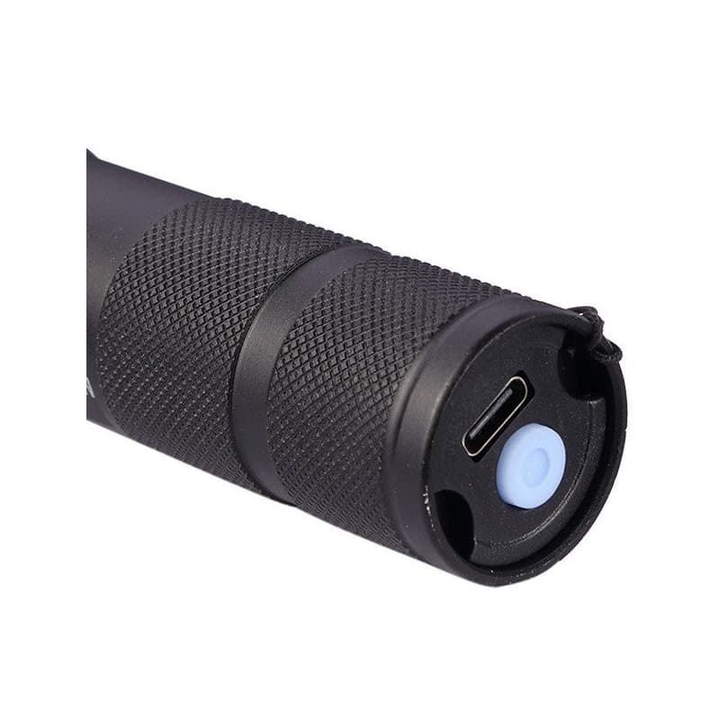 چراغ قوه دو لامپه XPE+UV زوم دار مدل K04-2 — تصویر ۸