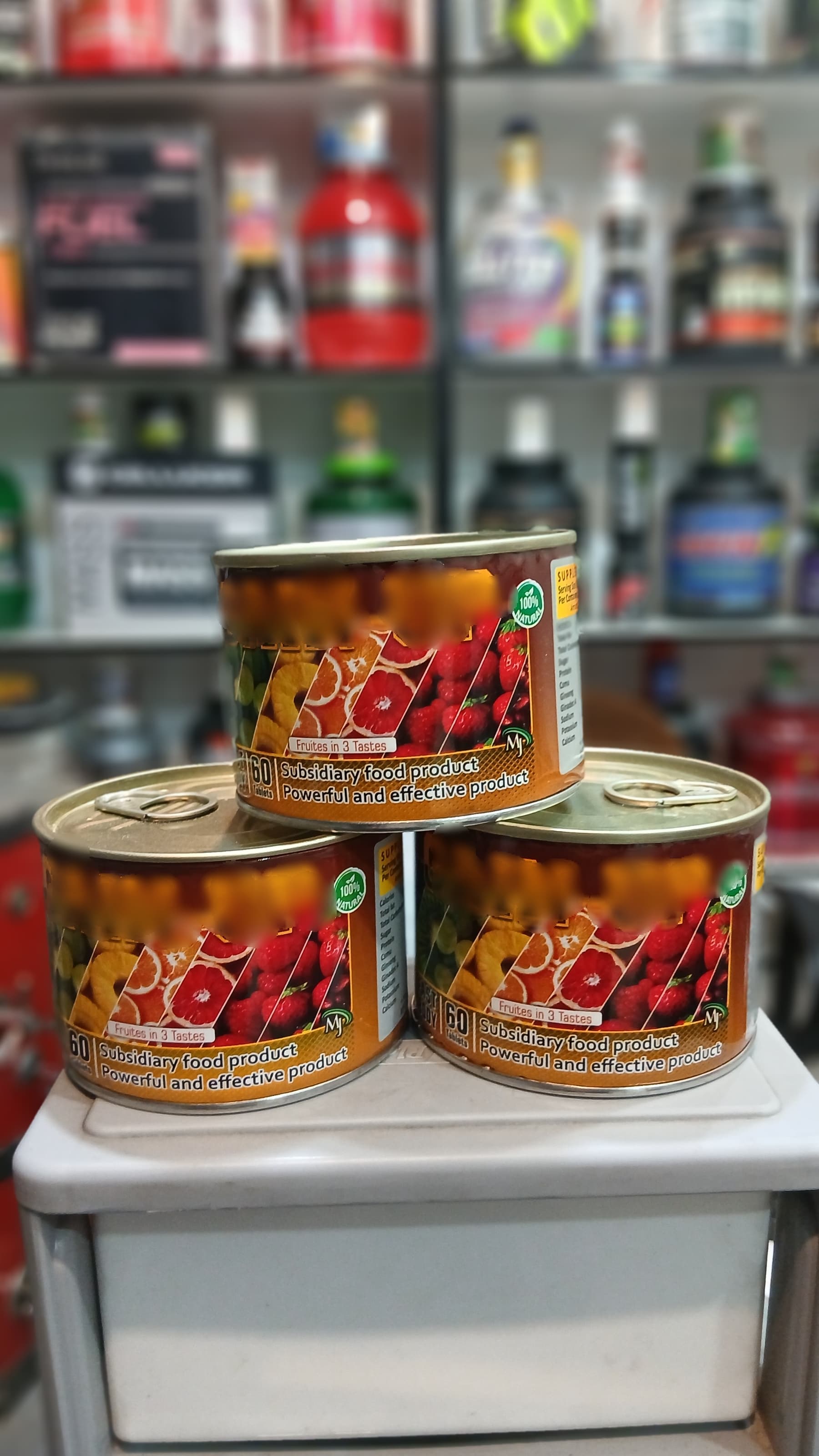 مکمل چاقی میوه ای گیاهی اکسیژن
