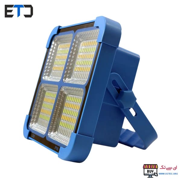 پروژکتور چندکاره خورشیدی شارژی قابل حمل مدل BL-911 — تصویر ۴