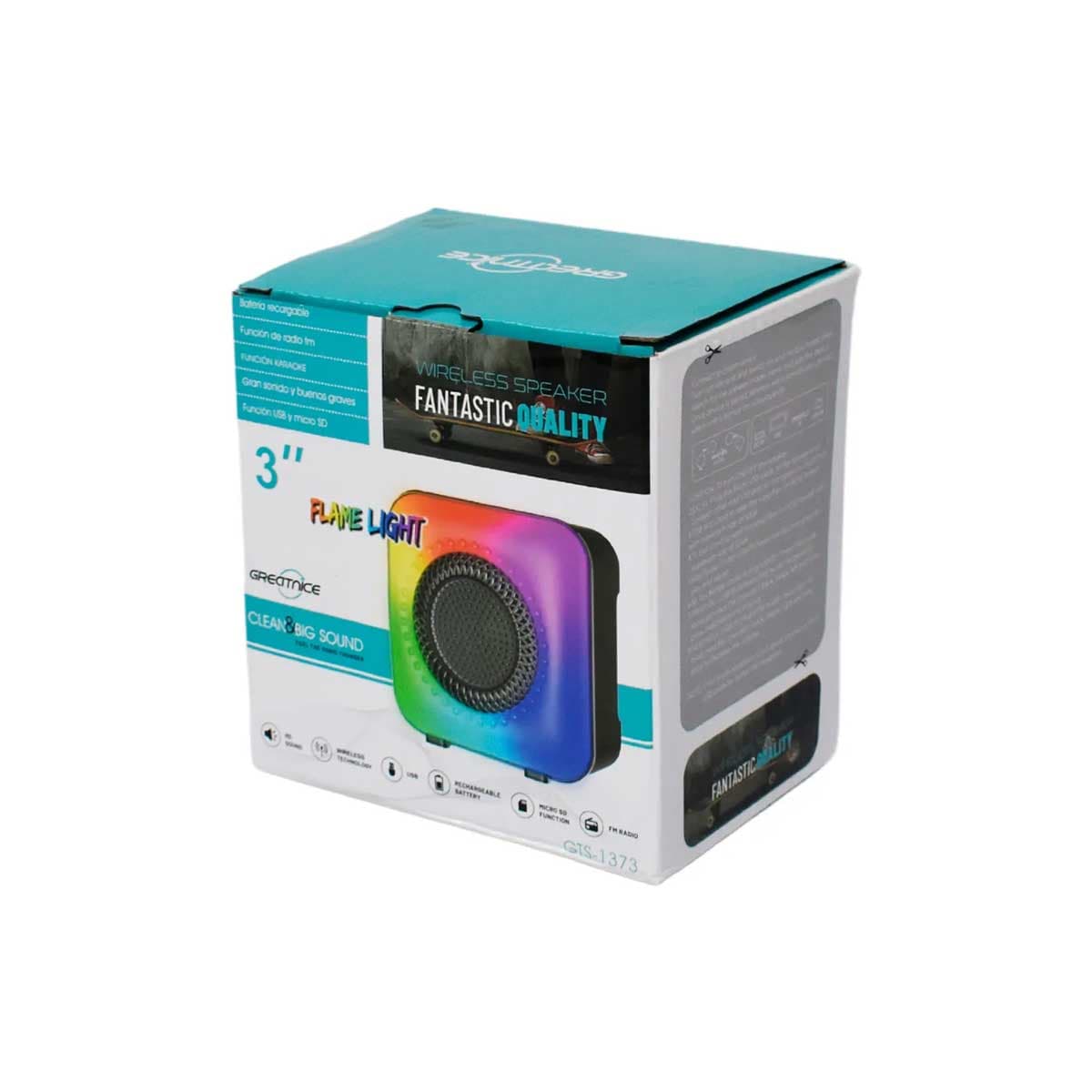اسپیکر بلوتوثی قابل حمل مدل GTS-1373 — تصویر ۹